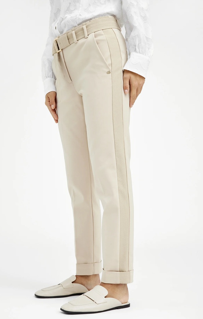 GUSTAV BUKSER 48004 sis regular pants Creme · Moxi & Frandsen